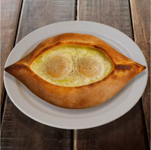Adjarian khachapuri