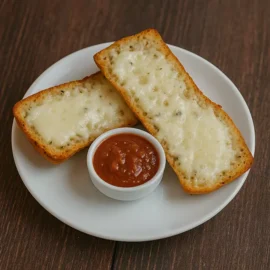 GARLIC BREAD WITH CHEESE