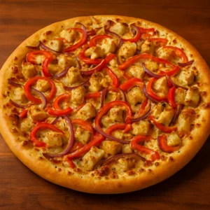 Garlic chicken or shrimp Pizza