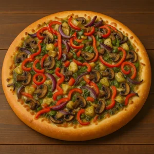 Pesto Chicken or Shrimp Pizza