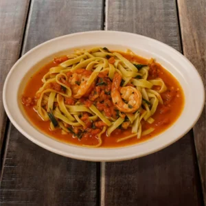 Shrimp Scampi Meditteranean