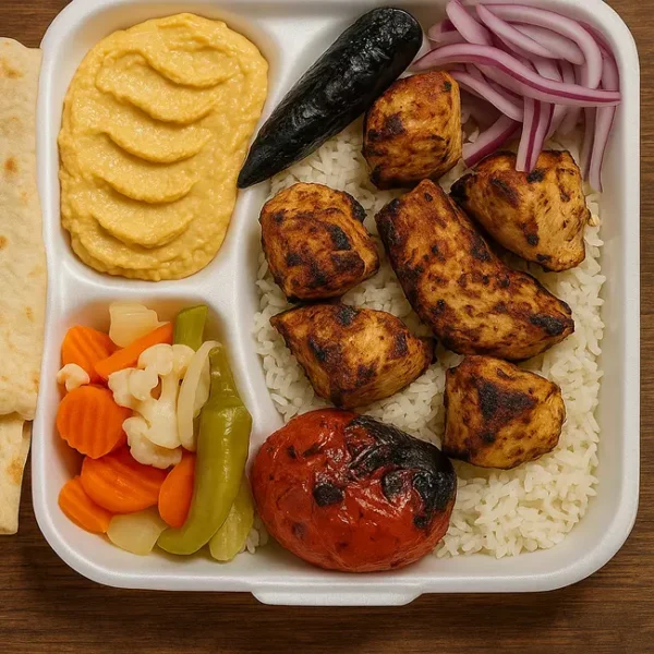 BBQ CHICKEN KEBAB - WRAP